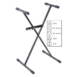 Hilec KB-BAG - Sac pour pied de régie en X type KB