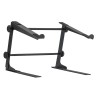 Hilec MEDIA3 - Support pour ordi portable + fixations pour table