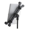 Hilec MEDIA2 - Support pour tablette à fixer sur pied de micro