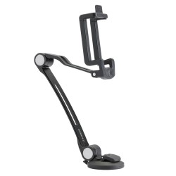 Hilec MEDIAstage1 - Support en alu pour téléphone portable