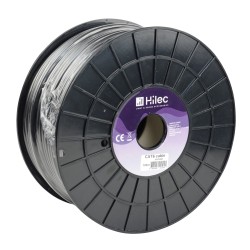 Hilec CAT6roll50 - Rouleau dévidoir CAT6 souple RJ45 Neutrik-50m