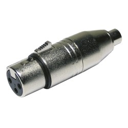 Hilec ADA/XFRF - Adaptateur XLR femelle / RCA femelle