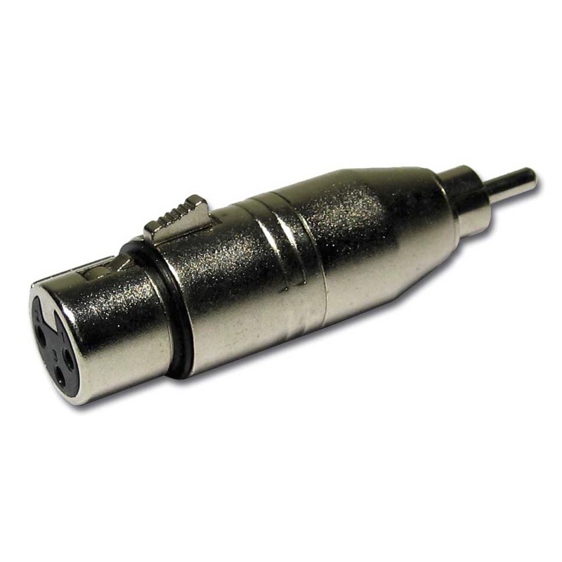 Hilec ADA/XFRM - Adaptateur XLR femelle / RCA mâle