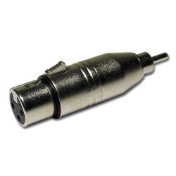 Hilec ADA/XFRM - Adaptateur XLR femelle / RCA mâle