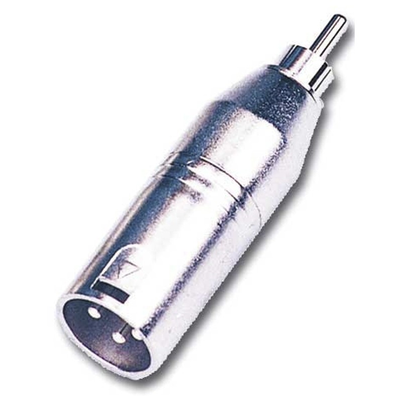 Hilec ADA/XMRM - Adaptateur XLR mâle / RCA mâle