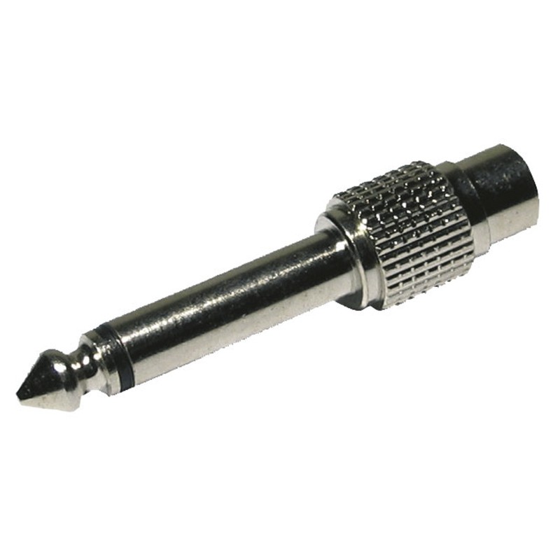 Audiophony ADAPT400 - Adaptateur RCA femelle / Jack 6,35 mâle mono