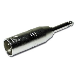 Audiophony ADA/XMJM - Adaptateur XLR mâle / Jack mâle mono