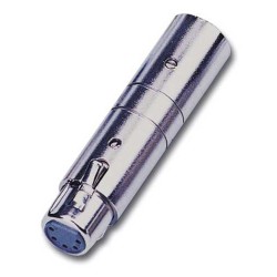 Audiophony ADA/XM5XF3 - Adaptateur DMX XLR mâle 5 / XLR fem 3