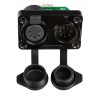 Briteq BT-XLR3TO5 COMBIKIT - Kit de modification pour convertir IP65 X