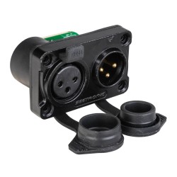 Briteq BT-XLR5TO3 COMBIKIT - Kit de modification pour convertir IP65 X