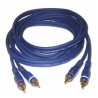 Hilec RCA13/C - Cordon HQ 2 RCA mâle / 2 RCA mâle - 3m