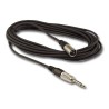 Hilec CM/XMJM-6 - Cordon micro XLR mâle / J mâle 6m Mono