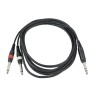 Hilec CL/JMJM-1,5 - Cordon ligne J mâle / J mâle Mono 1,5m