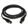 Hilec CL-51/6 - Cordon midi 5 pins reliés DIN 5B M/ DIN 5B M 6m