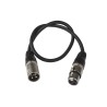 Hilec XMF-0.50M - Assembled cable signal, 3pin XLR f + 3pin XLR m - 0,
