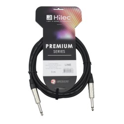 Hilec CLPRO-JMJM/3 - Cordon ligne 6mm J M mono/J M mono-REAN - 3m