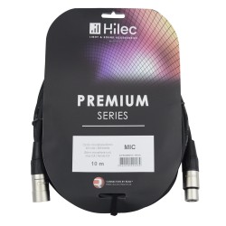 Hilec CLPRO-XMXF/10 - Cordon micro 6mm XLR M / XLR F-REAN - 10m