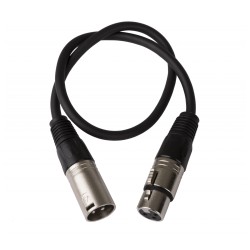Hilec XMF-1.50M - Assembled cable signal, 3pin XLR f + 3pin XLR m - 1,