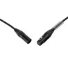 Hilec AUD-3PMF-0M5 - EURO PRO-SERIES : Câble audio/microphone symétriq