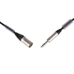 Hilec AUD-3PM-JSM-1M5 - EURO PRO-SERIES : Câble audio symétrique XLR 3