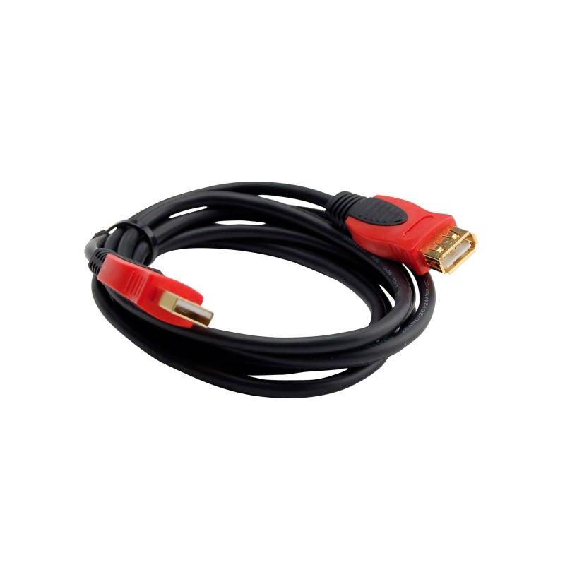 Hilec CU/AMAF-5 - Cordon USB2,0 A mâle / A femelle - 5m