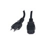 Audiophony CS-Sw - Cordon secteur IEC/Swiss avec prise type J