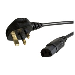 Audiophony CS-UK - Cordon secteur IEC/UK avec prise type G