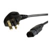 Audiophony CS-UK - Cordon secteur IEC/UK avec prise type G