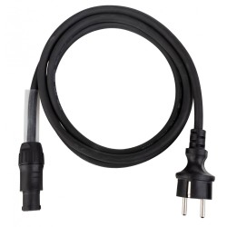 Hilec PC-2M - Câble d'alimentation avec connecteurs shuko - Seetronic