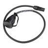 Hilec PCT1M-SCHU/F-1M-F - Câble d'alimentation flexible en caoutchouc 