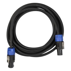 Hilec 2-0505 - Cordon haut-parleur, 2x Pro Lock, 5m