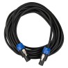 Hilec 2-0510 - Cordon haut-parleur, 2x Pro Lock, 10m