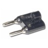 Audiophony BANA100/NO - Fiche banane mâle - Noir