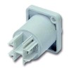 Neutrik NAC-3MPB - Embase sortie secteur 3 contacts 240 V 20A