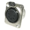Neutrik NC-5FDL1 - Embase XLR série D femelle 5 broches