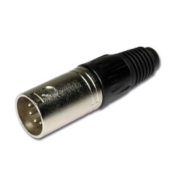 Audiophony XFK-105 - Fiche X fem 5 points DMX - Chromé