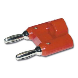 Audiophony BANA150/RO - Connecteur pour bornier ampli Rouge