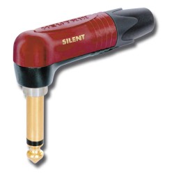 Neutrik NP2RX-SILENT - Fiche jack mono coudée anti-plock