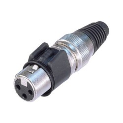 Neutrik NC-3FX-HD - Fiche Neutrik XLR femelle étanche IP67
