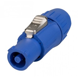 Seetronic SAC3FCA - Connecteur d'alimentation Seetronic d'entrée (bleu