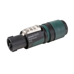 Neutrik NL4FXX-W-L - Neutrik Connecteur de câble speakON 4 pôles, born