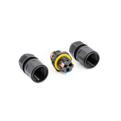 Hilec IpCon-M3F - 10 Conn IP68 Med 3 pins fast conncâble 4à11mm