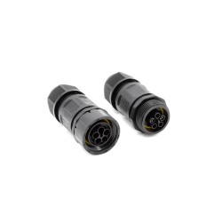 Hilec IpDuo-M2S - 10 Fiches M/F IP68 Med 2 p à visser câble 4à11mm