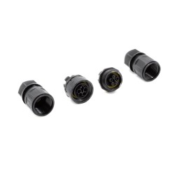 Hilec IpDuo-M3S - 10 Fiches M/F IP68 Med 3 p à visser câble 4à11mm