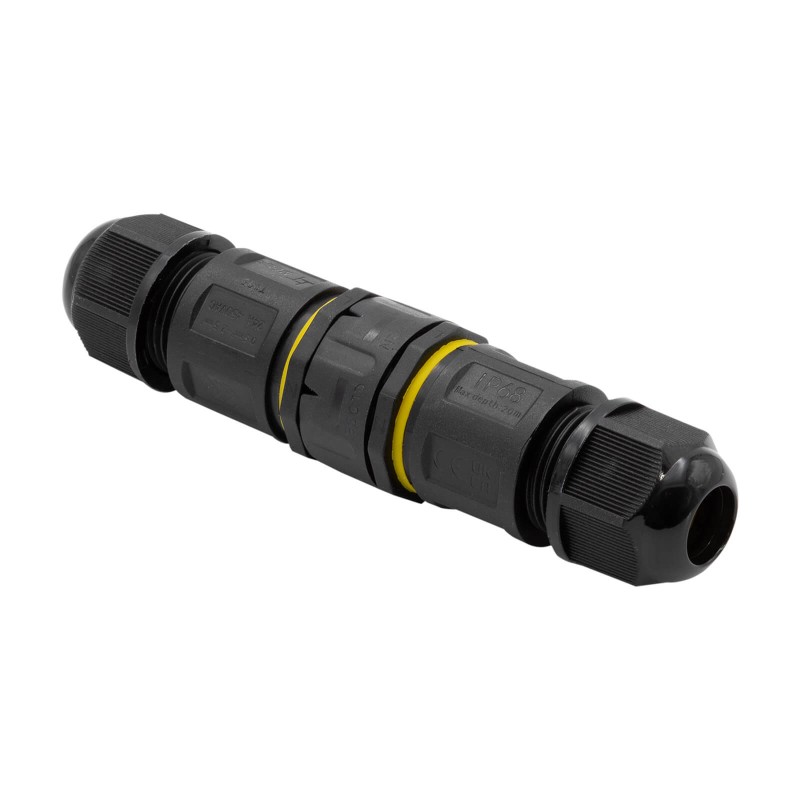 Hilec IpDuo-M5S - 10 Fiches M/F IP68 Med 5 p à visser câble 4à11mm