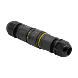 Hilec IpDuo-M5S - 10 Fiches M/F IP68 Med 5 p à visser câble 4à11mm