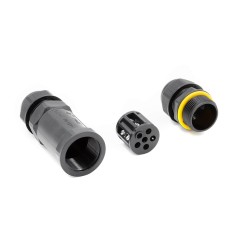 Hilec IpCon-L5S - 2 Conn IP68 Large 5 pins à visser câble 4à14mm
