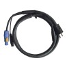 Hilec CPCDMXIN-3 - Cordon hybride POWERCON-PC16A 3G1.5mm²/XLR-3m