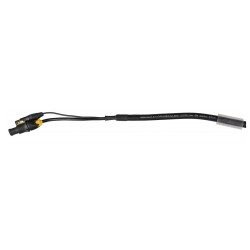 Hilec TRUE1/XLR-5P COMBI CABLE 10M - Câble DMX + POWER 3x1.5mm² avec c