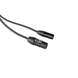 Hilec PCT1-HYBRID-XLR3-5M - Câble DMX + Power pour l'extérieur avec co
